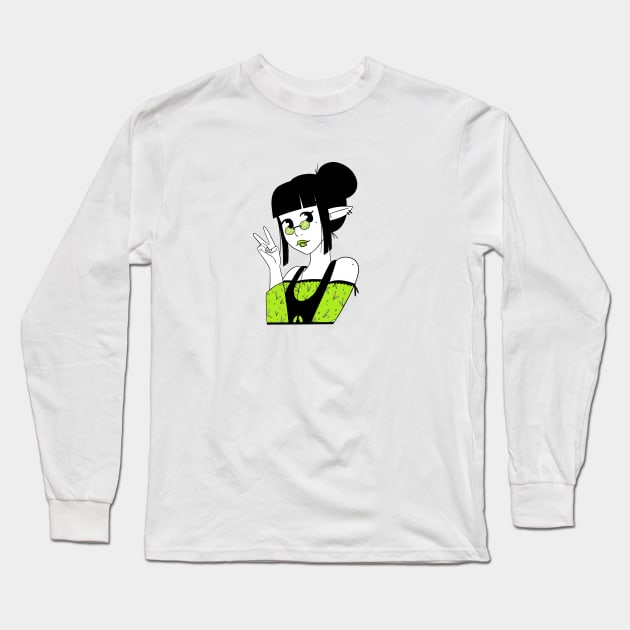 Peace! Long Sleeve T-Shirt by DonCorgi